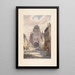 Reproduction of the painting Saint-Quentin Painting of La Collégiale viewed from Saint-André street - E. Tatin