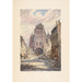 Reproduction of the painting Saint-Quentin Painting of La Collégiale viewed from Saint-André street - E. Tatin