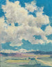 Boven de vallei van Taos - Eanger Irving Couse — weergave van het kunstwerk