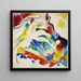 Schets voor Compositie II - Wassily Kandinsky — ingelijst kunstwerk aan de muur