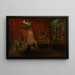 Tentoonstelling van Eugène Delacroix's werken in de galerie Martinet boulevard des Italiens in 1864 - Ed Albertini — ingelijst kunstwerk aan de muur