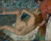 Na het bad - Edgar Degas — weergave van het kunstwerk