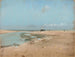 van het Laagwaterstrand bij de riviermonding - Edgar Degas — weergave van het kunstwerk
