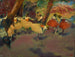 Voor de uitvoering - Edgar Degas — weergave van het kunstwerk