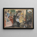 Café-Concert - Edgar Degas — ingelijst kunstwerk aan de muur