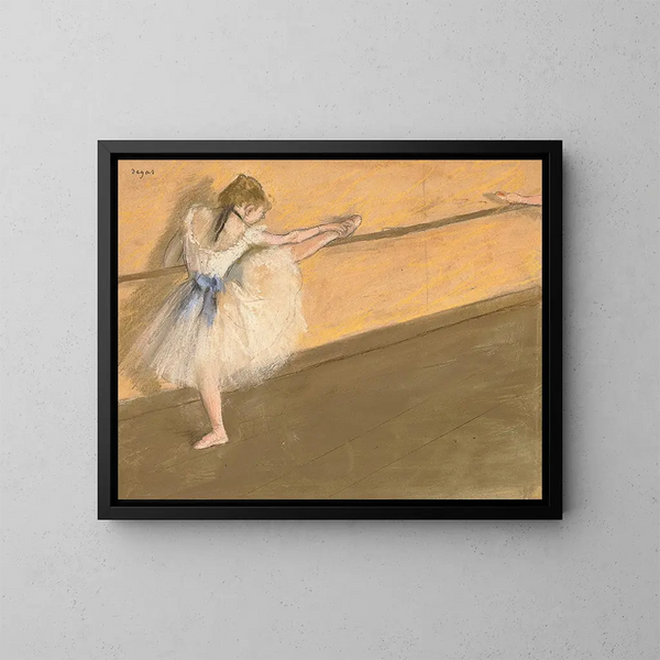 Danseres aan de bar - Edgar Degas — ingelijst kunstwerk aan de muur