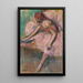 Danseuse rose - Edgar Degas — ingelijst kunstwerk aan de muur