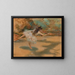 Danseuse sur pointe - Edgar Degas — ingelijst kunstwerk aan de muur