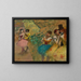 Dansende vrouwen achter de schermen van het operahuis - Edgar Degas — ingelijst kunstwerk aan de muur
