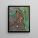 Arlequin - Edgar Degas — ingelijst kunstwerk aan de muur
