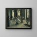 De herhaling thuis bij de dans - Edgar Degas — ingelijst kunstwerk aan de muur