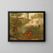 Het Zwijn - Edgar Degas — ingelijst kunstwerk aan de muur