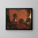 Madame Camus - Edgar Degas — ingelijst kunstwerk aan de muur