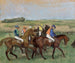 Races - Edgar Degas — weergave van het kunstwerk