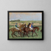 Races - Edgar Degas — ingelijst kunstwerk aan de muur