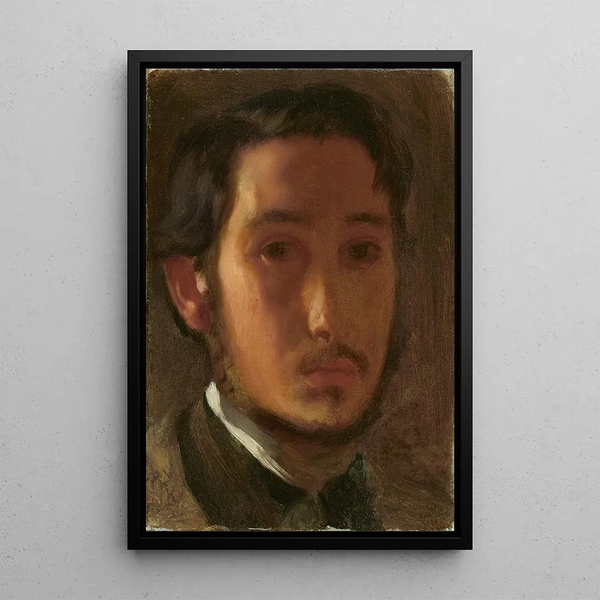 Edgar Degas - SelfPortrait with White Collar.webp