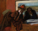 La Conversation - Edgar Degas — weergave van het kunstwerk