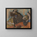 La modiste - Edgar Degas — ingelijst kunstwerk aan de muur