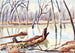 Rock Creek in de winter - Edgar Nye — weergave van het kunstwerk