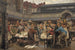 Het oude vismarkt in Antwerpen in 1882 - Edgard Farasyn — weergave van het kunstwerk
