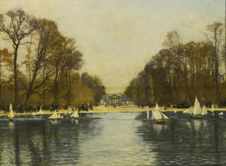 EdmeEmile Laborne - The Tuileries Gardens Paris.webp