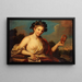 van de Allegorie van de Komedie - Edmond Collignon — ingelijst kunstwerk aan de muur