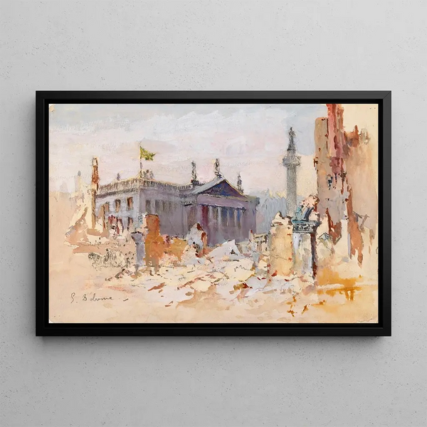 Edmond Delrenne - Sackville Street in Ruins.webp