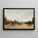 L'avenue du Bois de Boulogne - Edmond Grandjean — ingelijst kunstwerk aan de muur