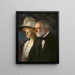 Henry Clay en Helen Frick - Edmund Charles Tarbell — ingelijst kunstwerk aan de muur