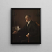Woodrow Wilson - Edmund Charles Tarbell — ingelijst kunstwerk aan de muur