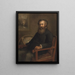 John Wesley Powell - Edmund Clarence Messer — ingelijst kunstwerk aan de muur