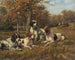 Setters au repos - Edmund Henry Osthaus — weergave van het kunstwerk