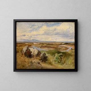 Edmund Kanoldt - Blick auf den Campo d Annibale bei Cannae.webp