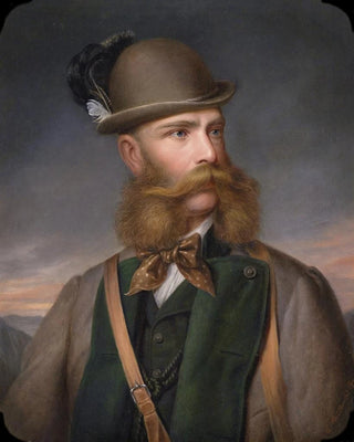 Edmund Mahlknecht - Kaiser Franz Joseph im Ischler Jagdkostm.webp