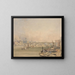 Een uitzicht op de Londense brug - Edmund Walker — ingelijst kunstwerk aan de muur