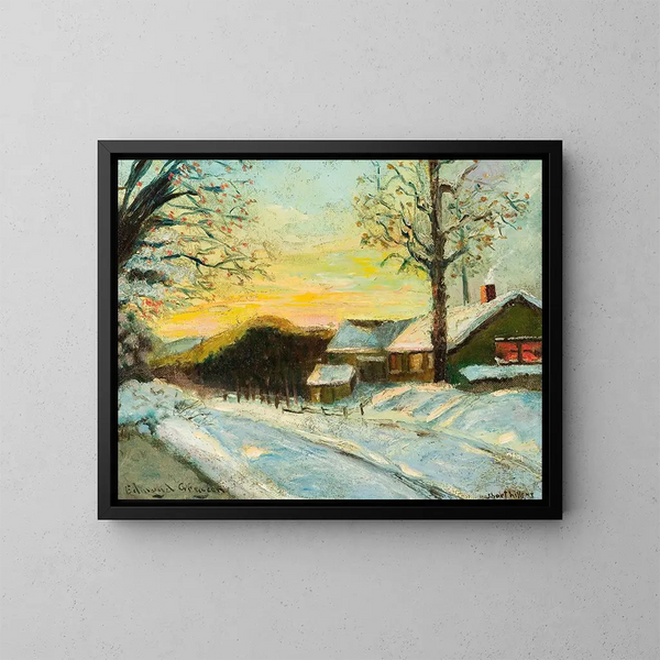 Short Hills, New Jersey - Edmund William Greacen — ingelijst kunstwerk aan de muur
