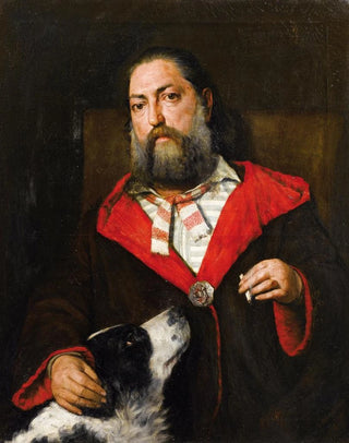 EdouardHippolyte Margottet - Portrait de lcrivain Gustave Aimard.webp