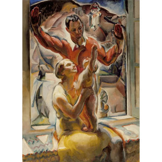 Reproductie van het schilderij Les Herwigs - Édouard Antonin Vysekal