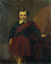 Portret van kleine jongen Maurice Coblence in Schotse kledij - Édouard Moyse — weergave van het kunstwerk