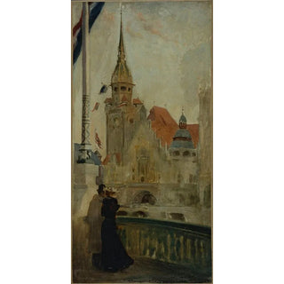Edouard Zawiski - Le Pavillon de lAllemagne lExposition Universelle de 1900.webp