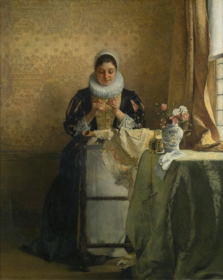 Eduard Charlemont - The Lace Maker.webp