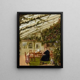 Eduard Gaertner - The Family of Mr Westfal in the Conservatory.webp