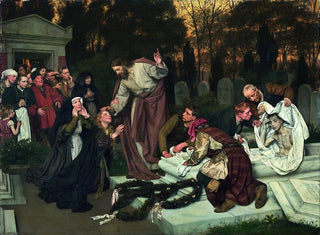 Eduard Karl Franz Von Gebhardt - The Raising of Lazarus.webp