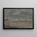 Le Zuiderzee - Eduard Karsen — framed artwork on a wall