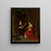 Serenade - Eduard Majsch — framed artwork on a wall