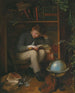 Bibliotheekrat - Eduard Swoboda — weergave van het kunstwerk