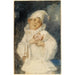 Reproductie van het schilderij Arlequin - Eduard Veith