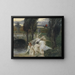Néréides - Eduard Veith — ingelijst kunstwerk aan de muur