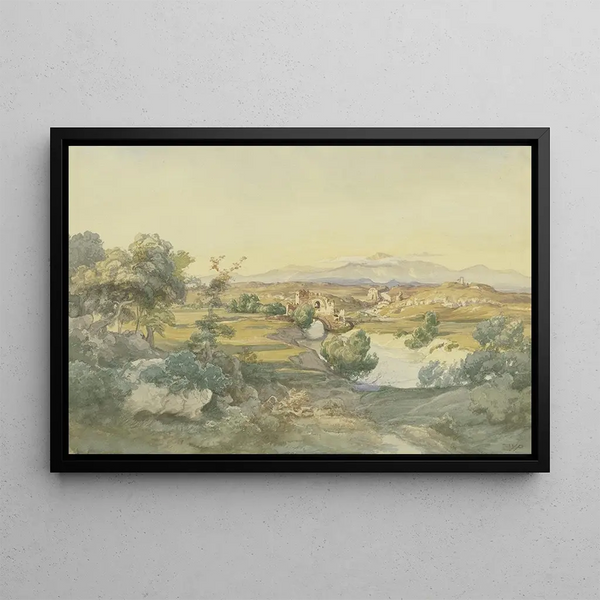 Eduard Wilhelm Pose - Italian landscape.webp
