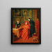 Een mecenas van de kunsten - Eduard von Grützner — ingelijst kunstwerk aan de muur